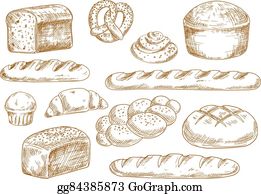 Braided bread clip.