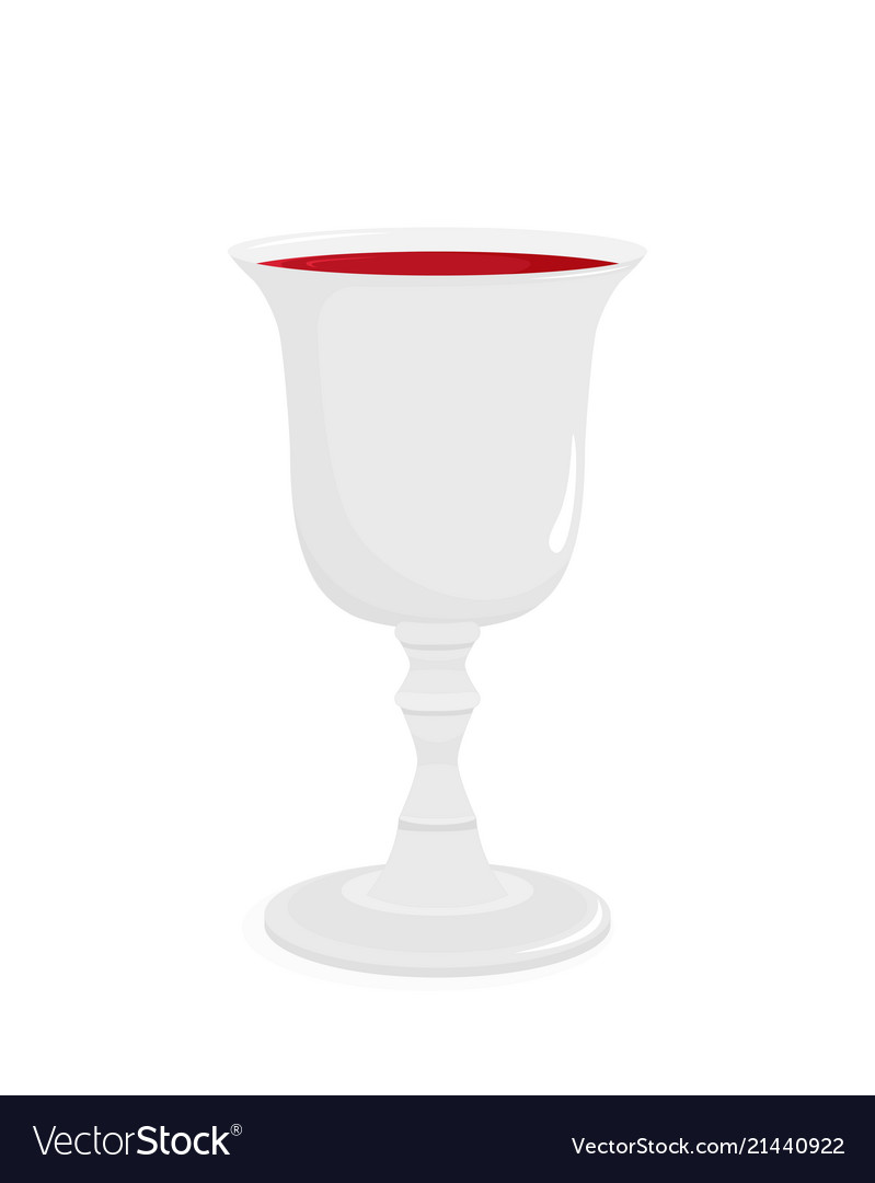 Religious wine cup for kiddush