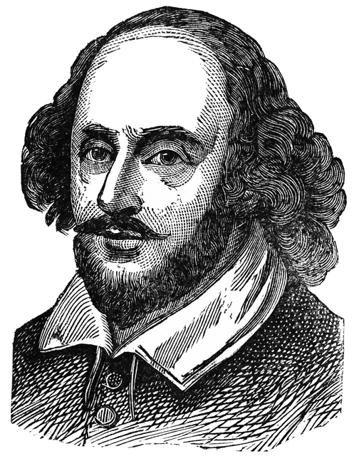 William shakespeare clipart.