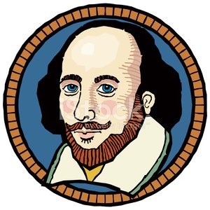 Shakespeare clipart image.