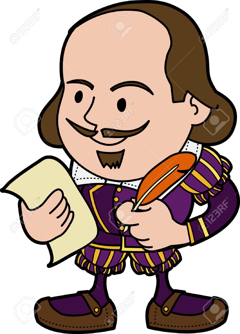 Shakespeare Clipart vector