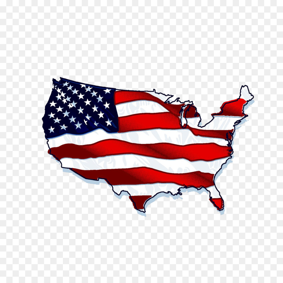 Flag of the United States Shape