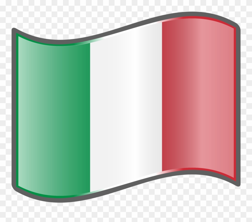 Italian flag wave.