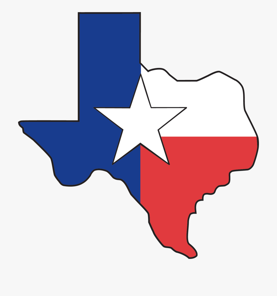 shape flag clipart texas