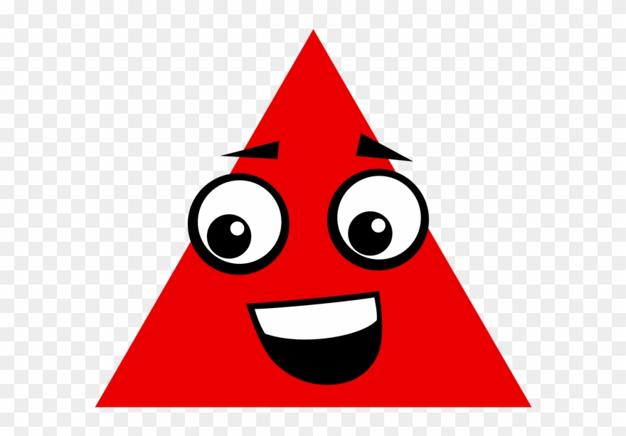 Cartoon image triangle.