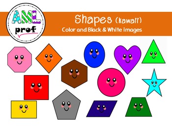 Shapes clipart happy.