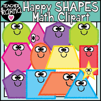 Math Shapes, Geometry Clipart