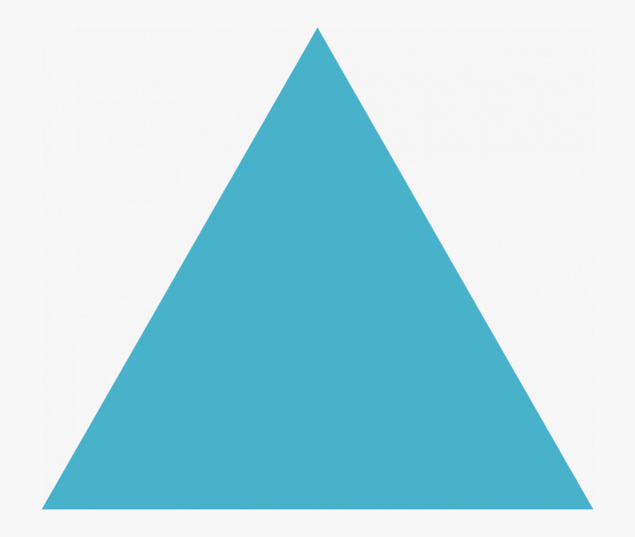 Triangle shape triangle.