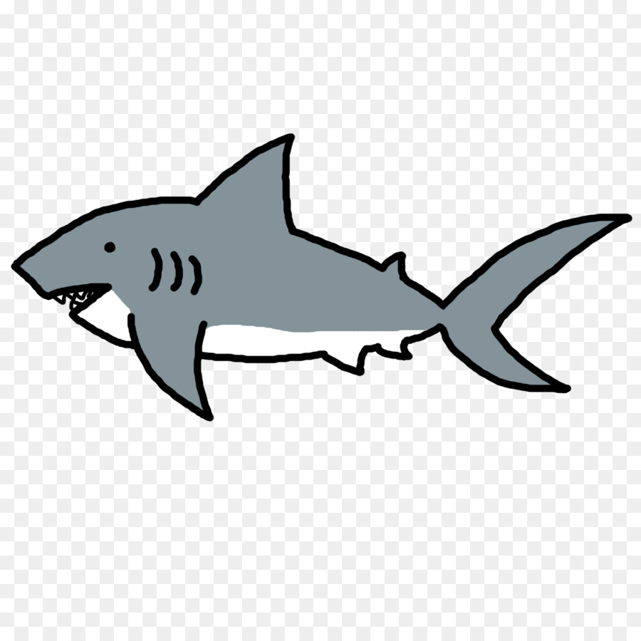 Great White Shark Background clipart