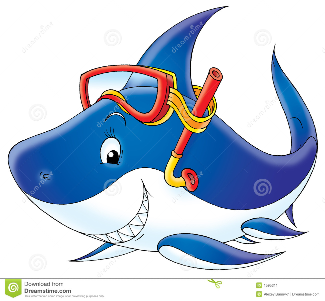 Friendly shark clip.