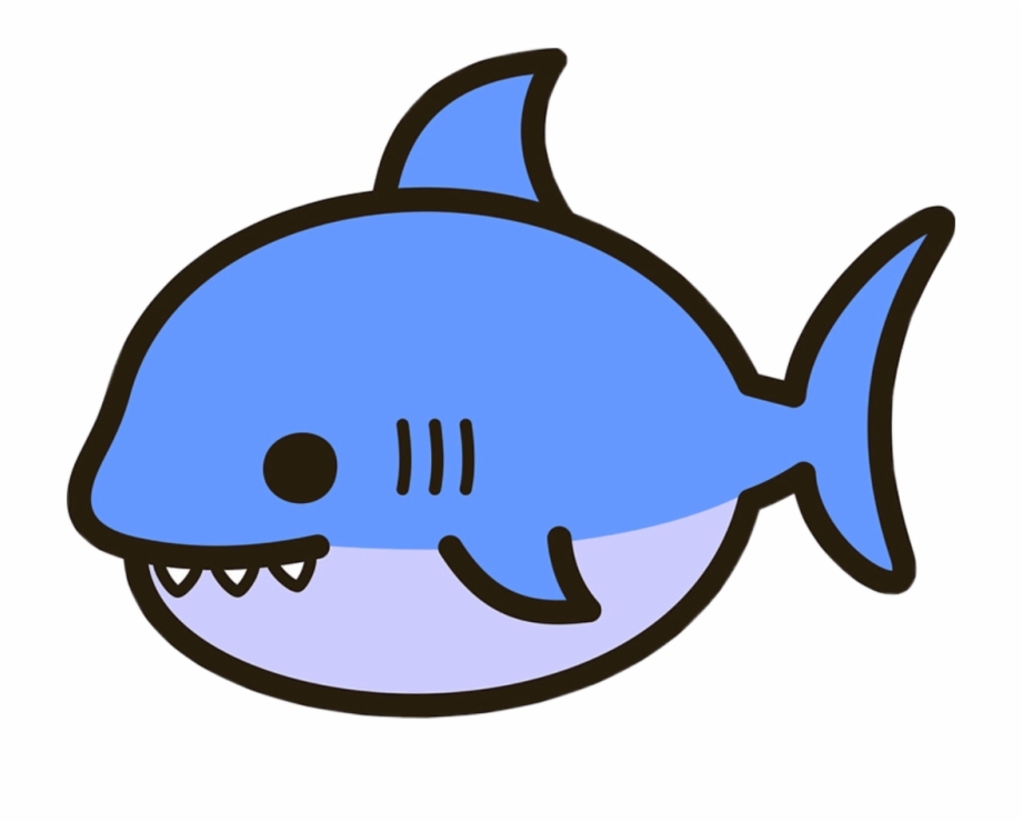 Shark cute kawaii.