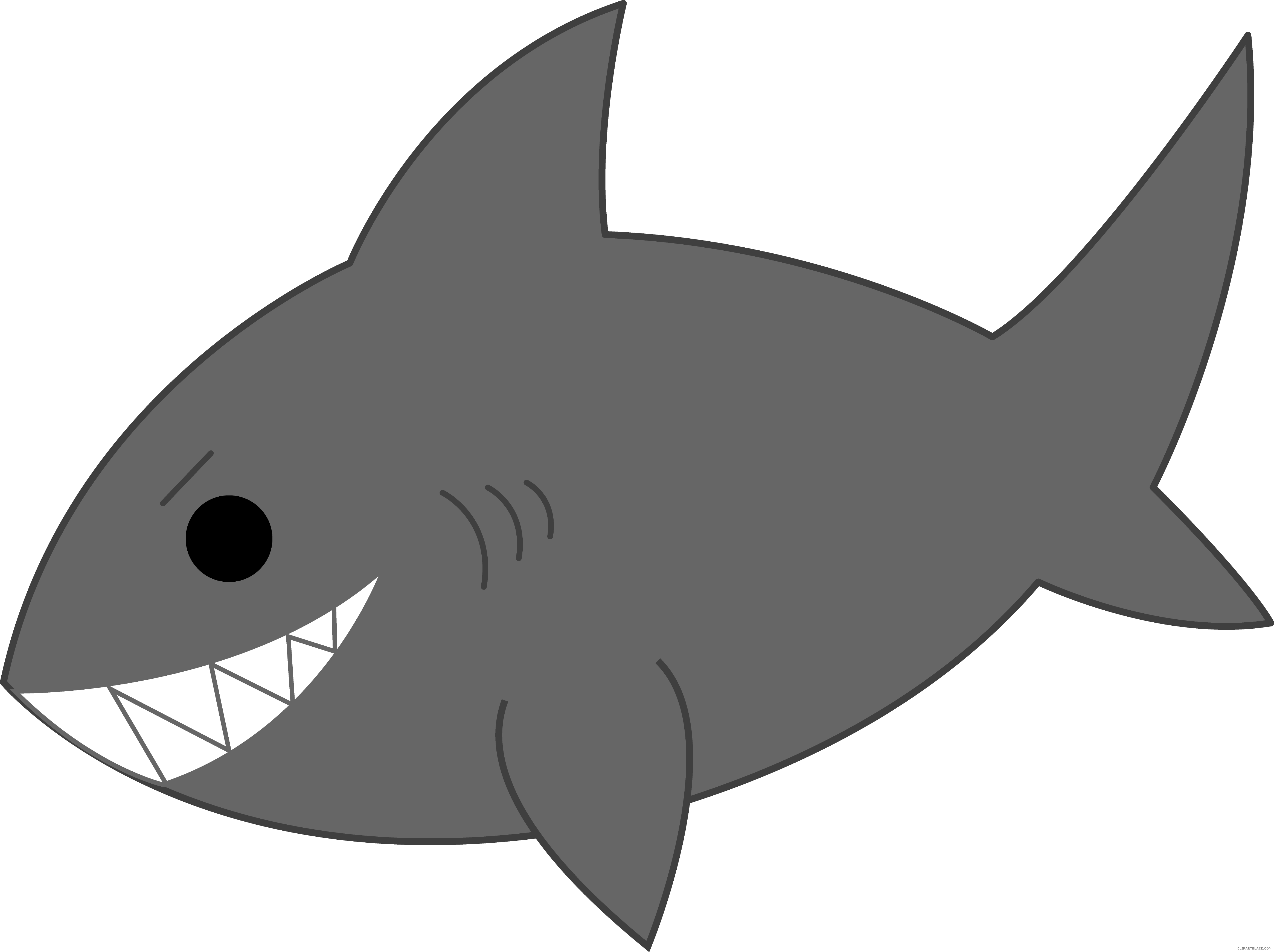 Clipart ocean shark.
