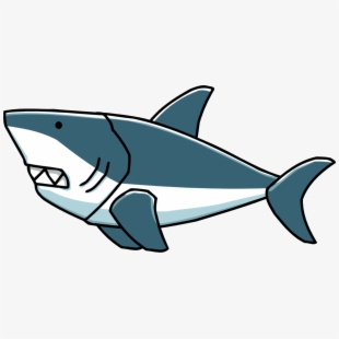 Shark transparent background.