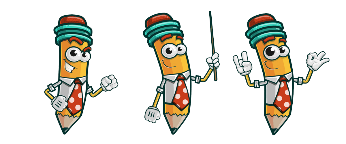 Sharp the Business Pencil Character Animator Puppet