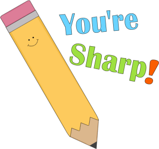 Sharper Pencil Cliparts
