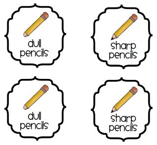 Free sharpened pencil.