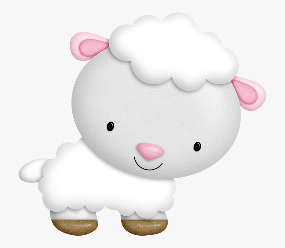 Baby sheep clipart.