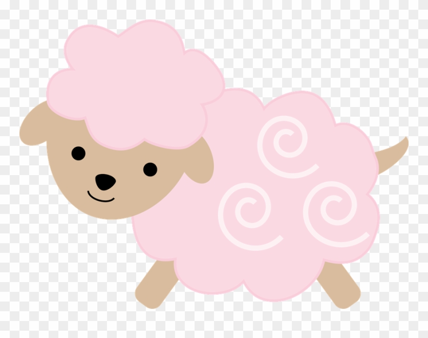 Pink Sheep, Baby Sheep, Cute Sheep, Cute Coloring Pages