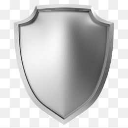 Silver shield shield.