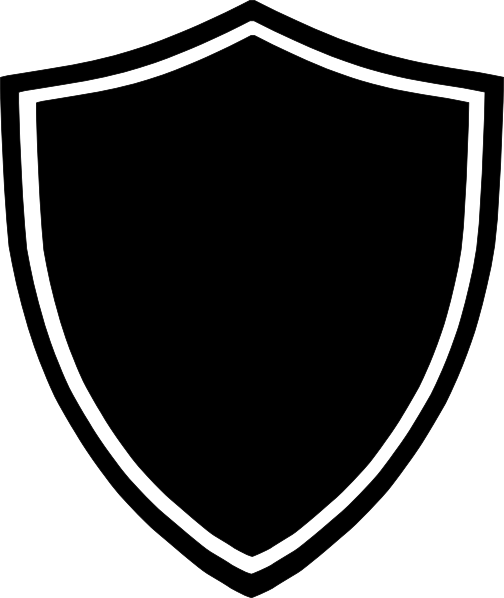 Logo shield clip.