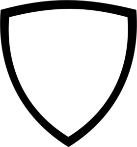 shield clipart white