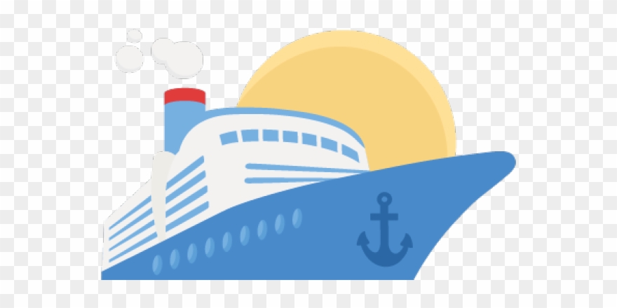 Cruise ship clipart.