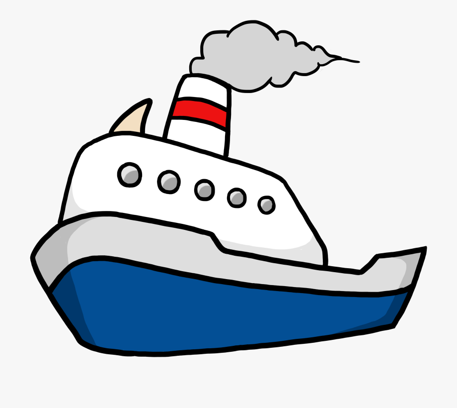 Water clipart boat.