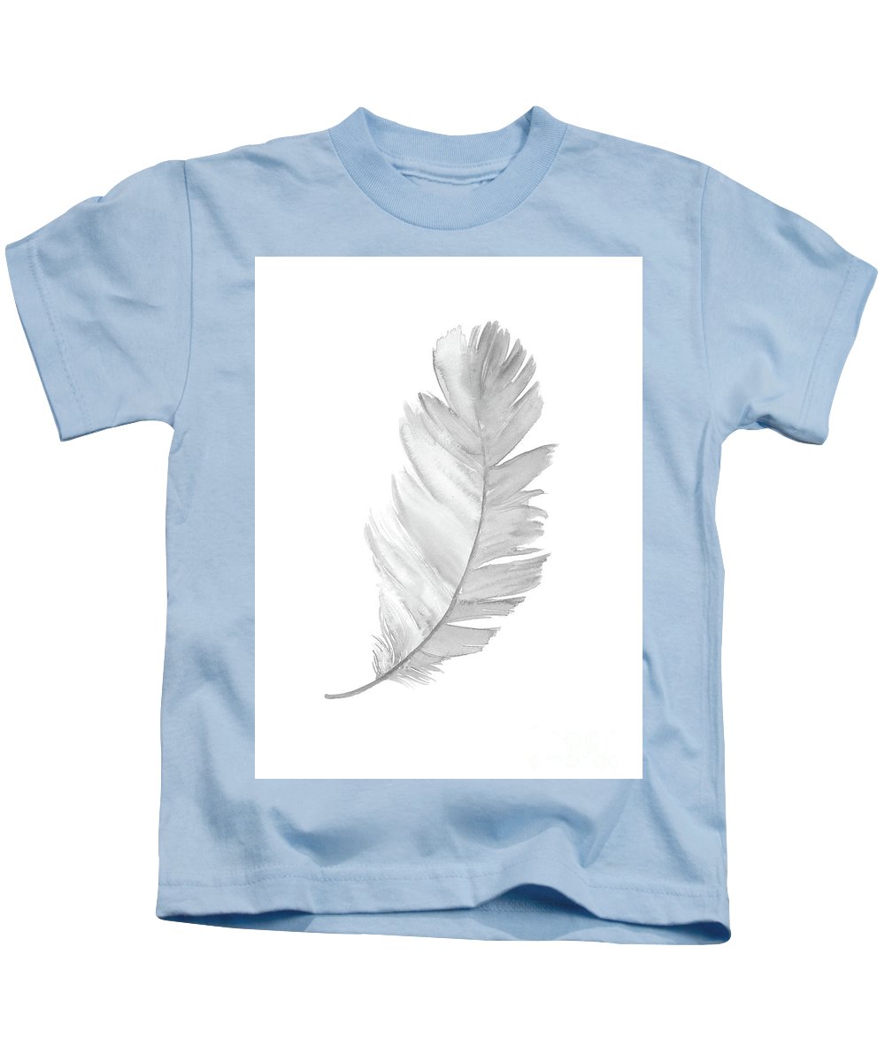 Feather gray clipart.