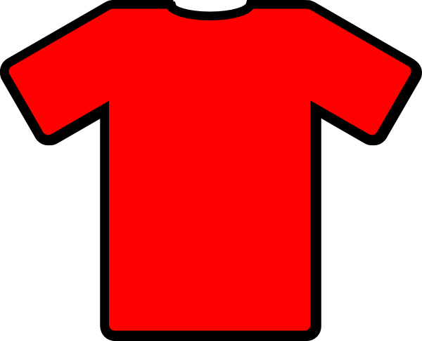 Red Tshirt Clip Art at Clker
