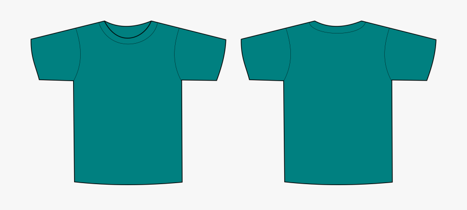 shirt clipart turquoise