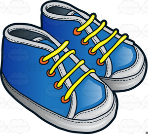 Baby shoe clipart.