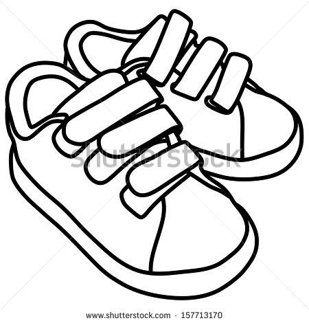 Tying sports shoes, baby, child by Ficus