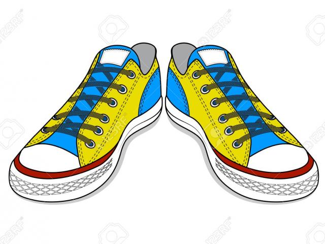 Free Running Shoes Clipart, Download Free Clip Art on Owips