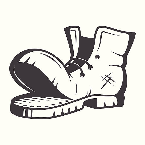 Shoe Clipart Black And White