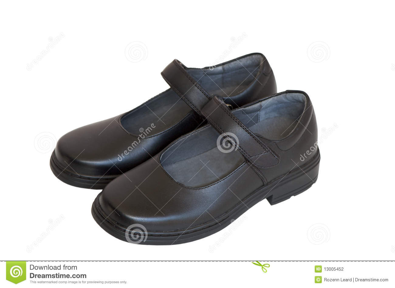 School shoes clipart
