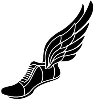 Track shoes clipart.