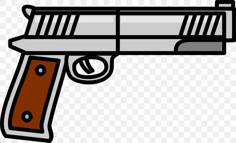 Weapon Firearm Pistol Revolver Clip Art, PNG,