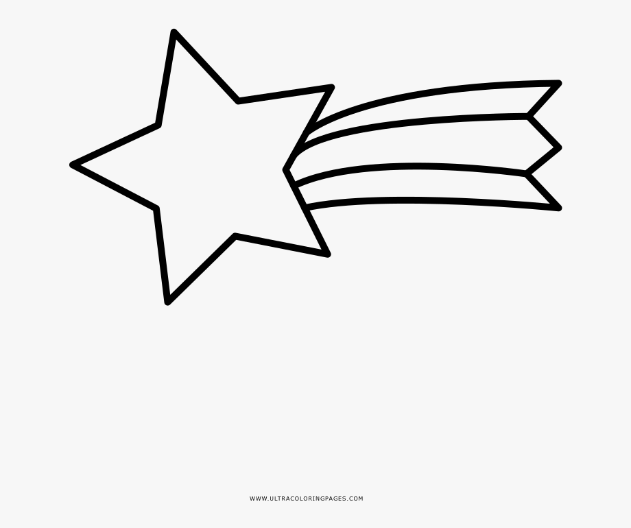 Shooting Star Coloring Pages