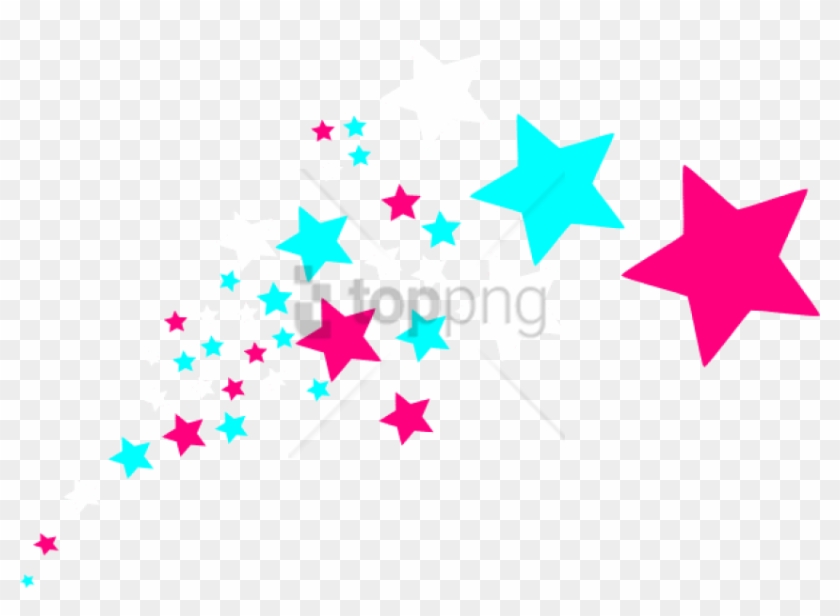 shooting star clipart pastel