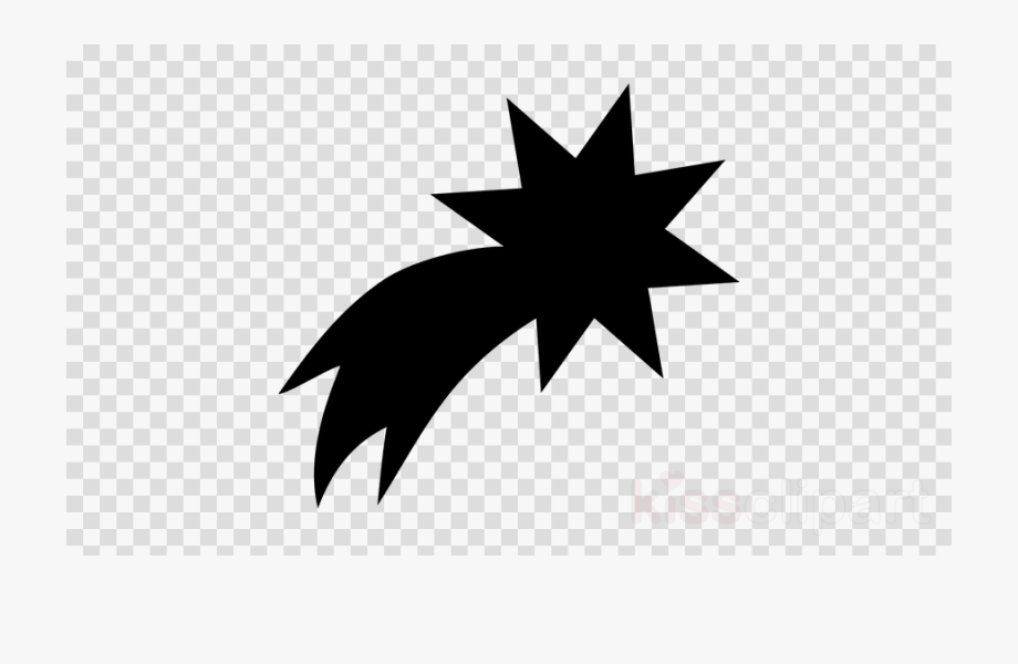 Shooting Star Clipart Silhouette