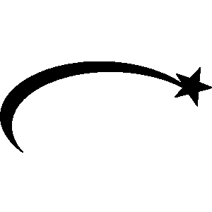 Best Shooting Star Clipart