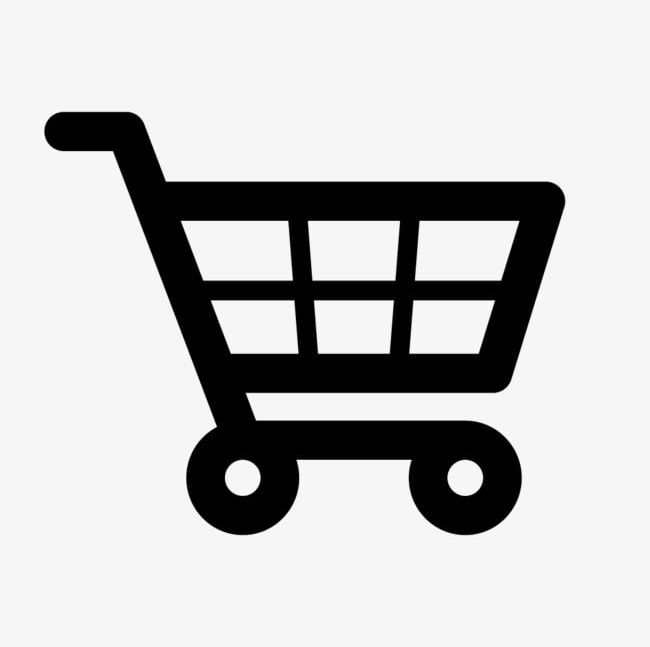 Black Shopping Cart Icon For Free PNG, Clipart, Black, Black