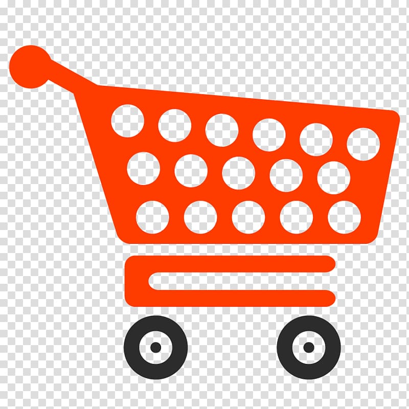Shopping cart illustration, Shopping cart Icon, material
