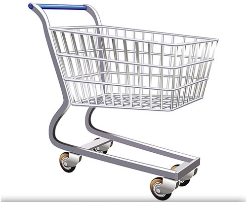 shopping cart clipart printable