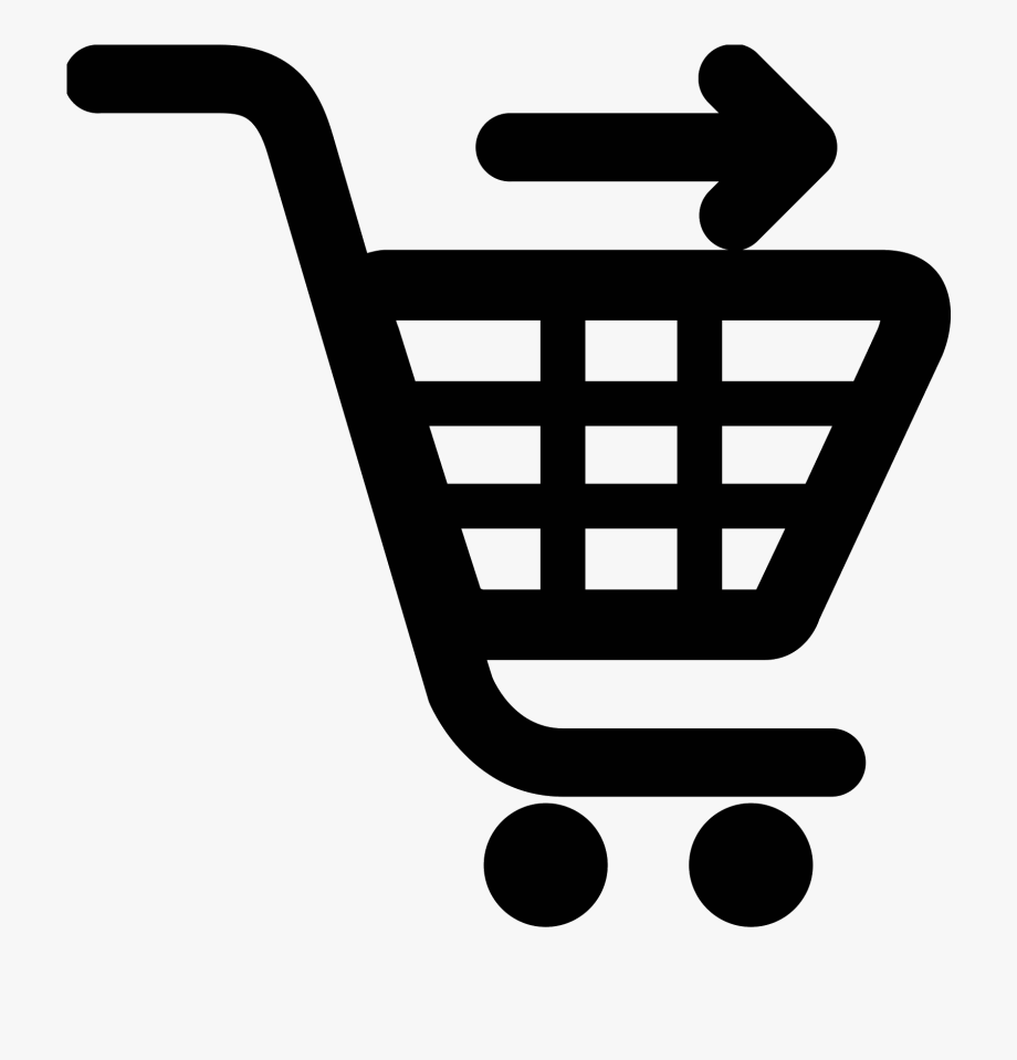 shopping cart clipart red