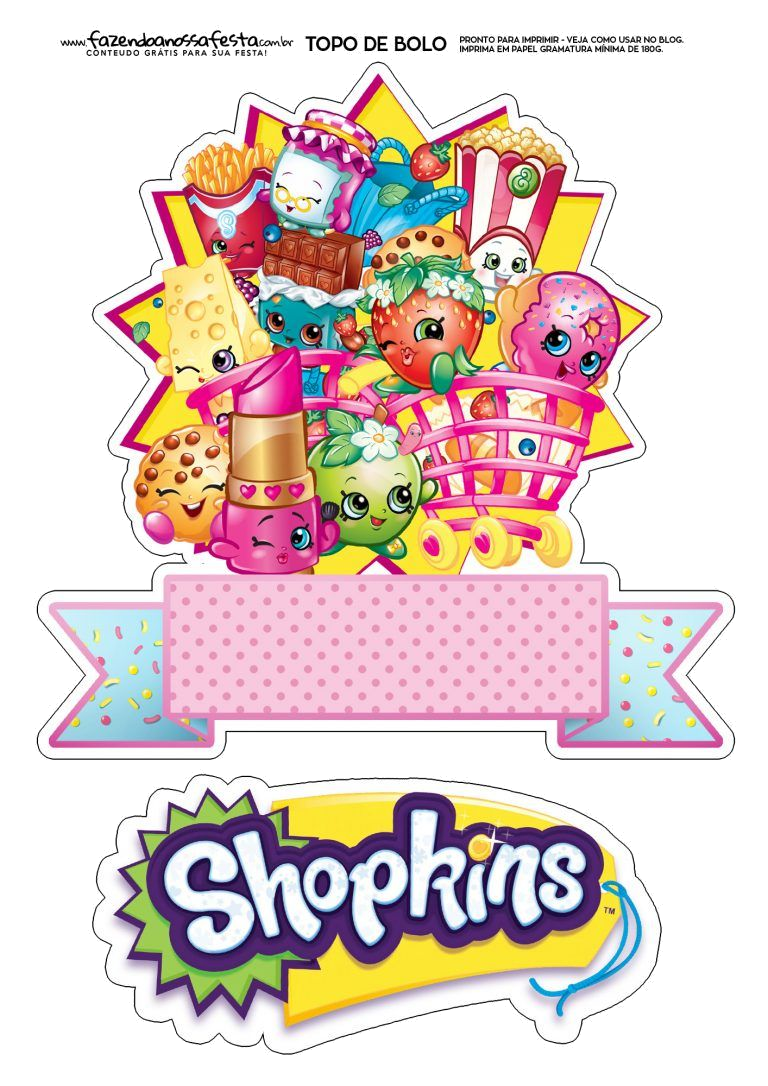 Shopkins Cart Clipart Free On Transparent Png