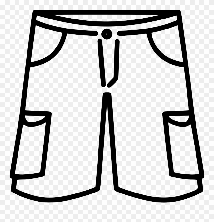 Cargo Shorts Svg Png Icon Free Download