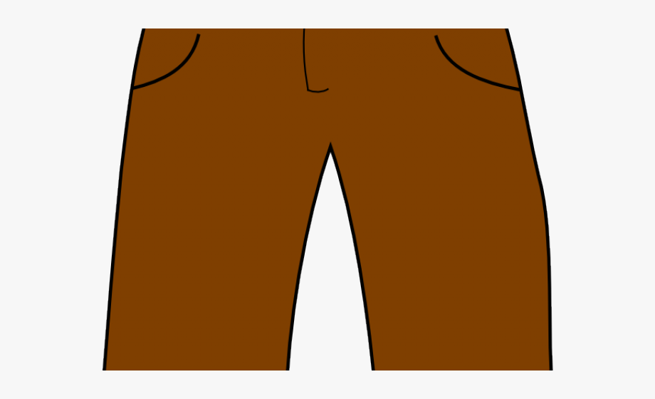 Pant Clipart Brown Shorts
