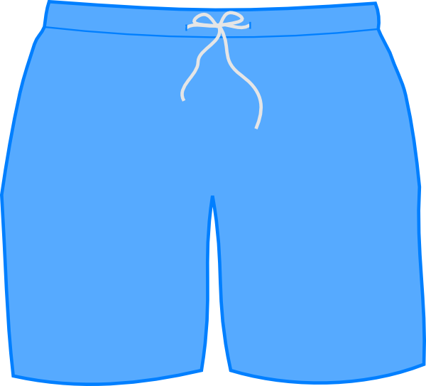 Swim Shorts At Clkercom Vector Online Royalty clipart free image