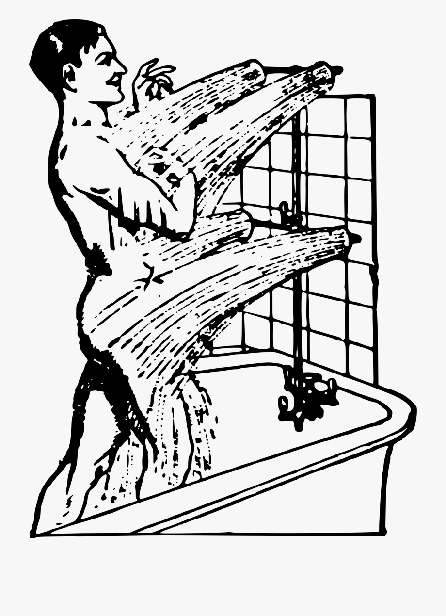 Shower Clipart Man